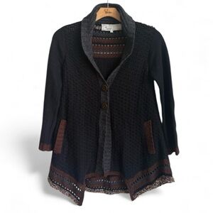 Curio New York Cardigan Sweater Small